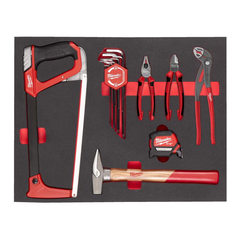 Werkzeug Einlage 15-teilige Einlage für Werkstattwagen 78 cm